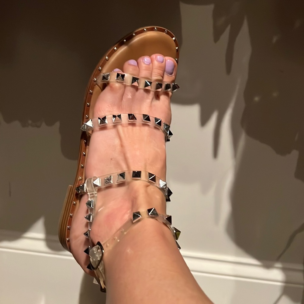 Steve Madden studded sandals
